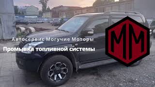 Очистка топливной системы, топливных форсунок.