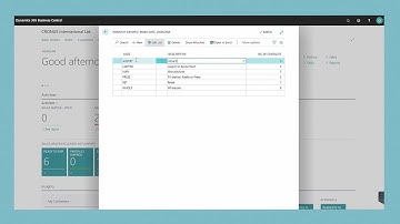 Set Up Industry Groups for Contact Companies in Dynamics 365 Business Central