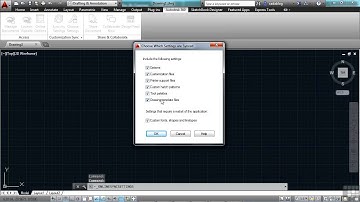 New Features In AutoCAD LT 2014: The Cloud - Autodesk 360 Tab And Settings Sync