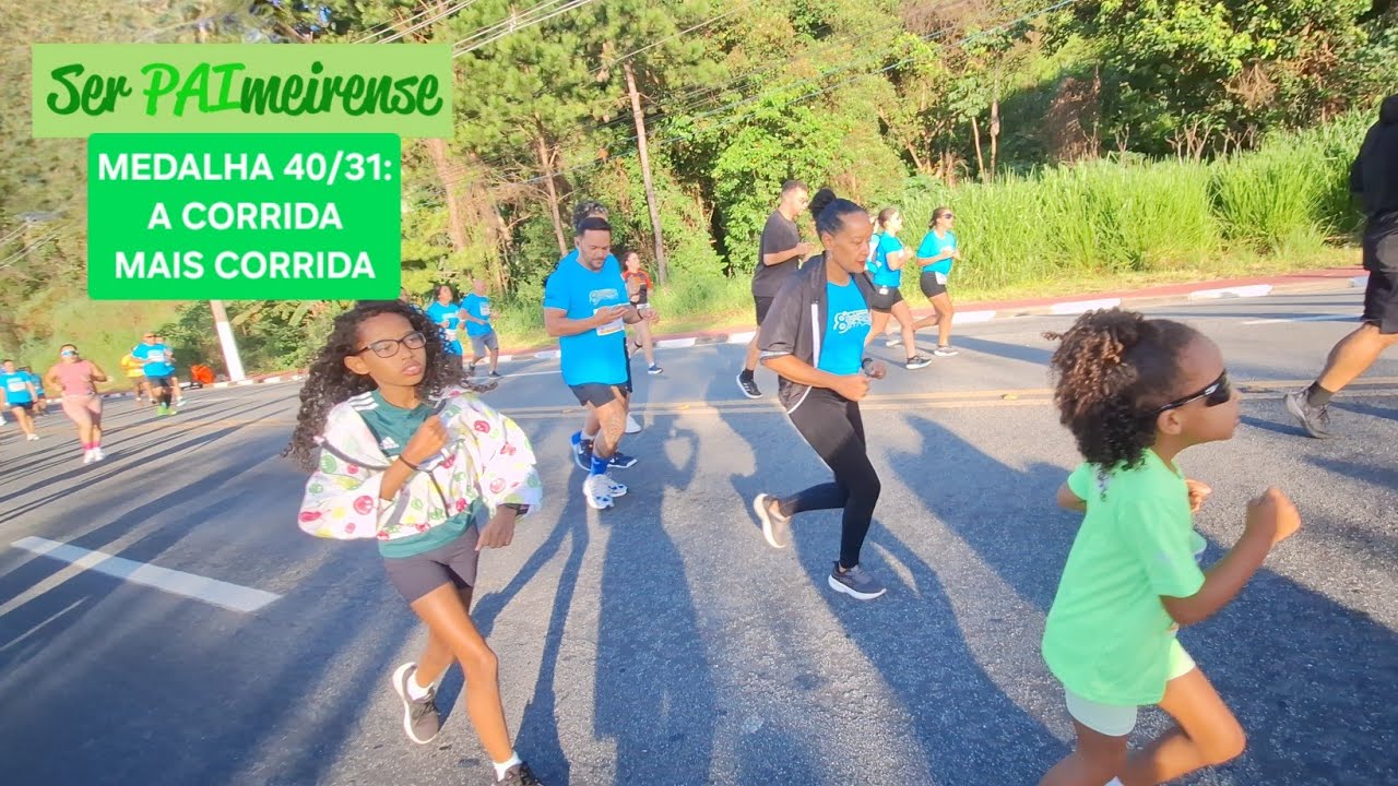 Blog Ser PAImeirense - Medalha 40/31: A corrida mais corrida...