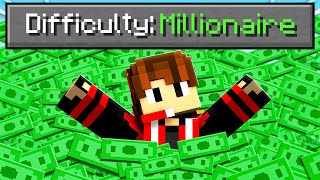 Minecraft, But On MILLIONAIRE Difficulty...