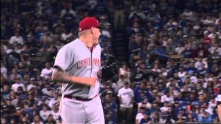2013/07/26 Latos' heads-up grab