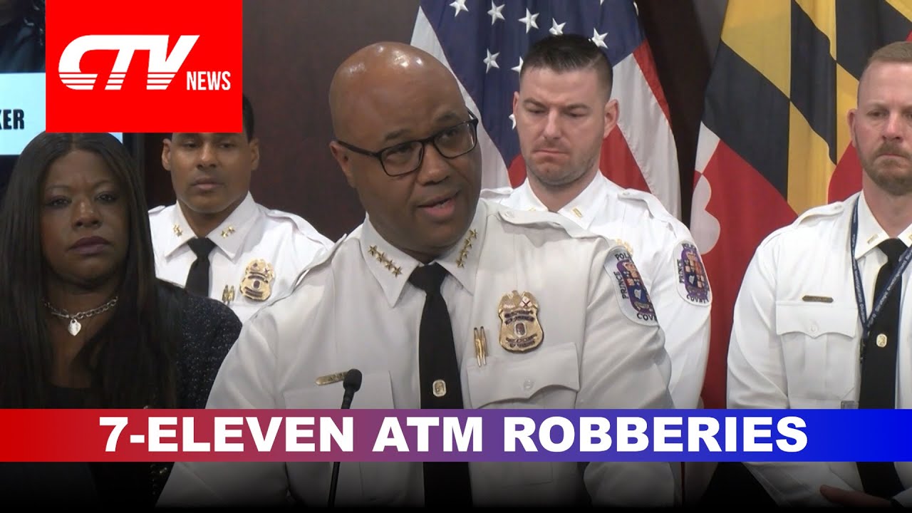 7-Eleven ATM Robberies in Prince George's County - YouTube