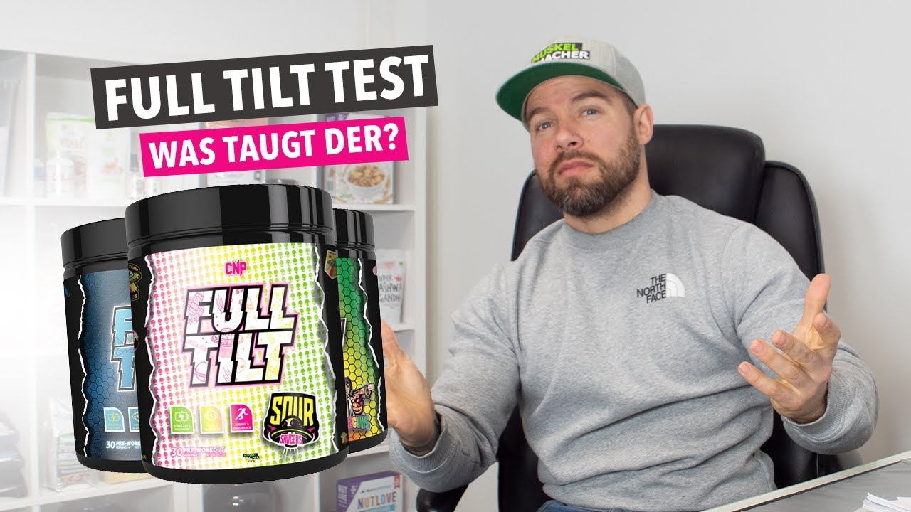 CNP Full Tilt Pre-Workout Booster im Test ✅ Muskelmacher Shop Review