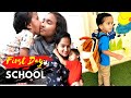 My first day at school  starting school my day one experience  learnwithpari aadyansh