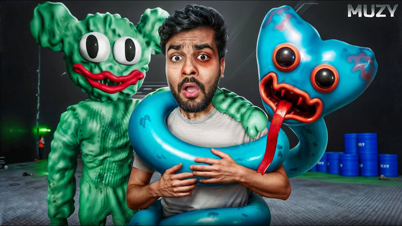 HUGGY WUGGY Turned Into A SNAKE MONSTER🐍😱Poppy Playtime | Gta tamilan