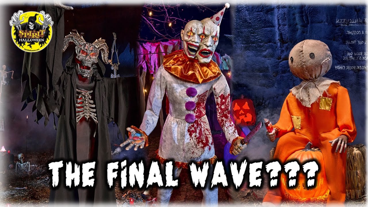 SPIRIT HALLOWEEN 2025’s FINAL? WAVE IS HERE! | Spirit Halloween 2025 Wave 3 Reaction & More!