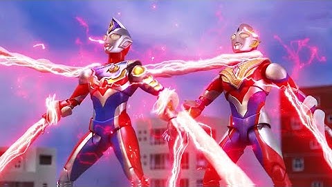 Ultraman Trigger, DeckerウルトラマンCác Siêu nhân điện quang chống trọi lại vs Quái vật ốc ma