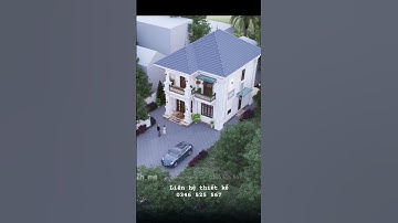 Biệt thự mái Nhật 02 tầng Tân cổ điển #kientruczhome