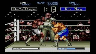 JamesBuster Douglas Knockout Boxing(Genesis)-Buster Douglas vs Kim Nang
