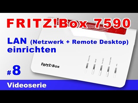 FRITZ!Box 7590 LAN Netzwerk einrichten, IP Adresse ändern und Portfreigabe #8