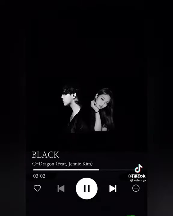 Story Wa/Ig Aesthetic Lagu Korea Lirik Terjemahan || Black (G-Dragon Feat Jennie)