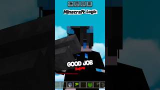 Minecraft Logic That Makes No Sense! 💀#minecraftshorts