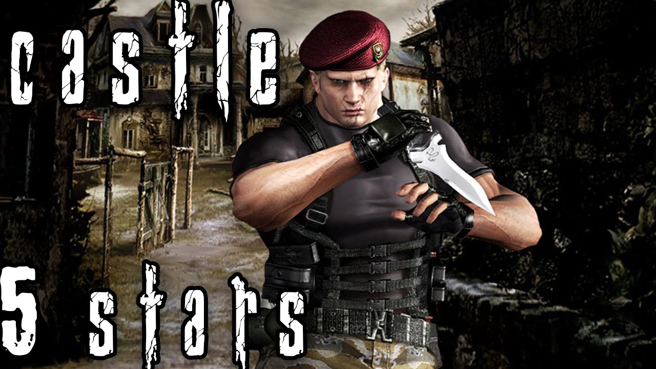 Resident Evil 4 Mercenaries: Krauser - Castle 5 Stars (Commentary) 