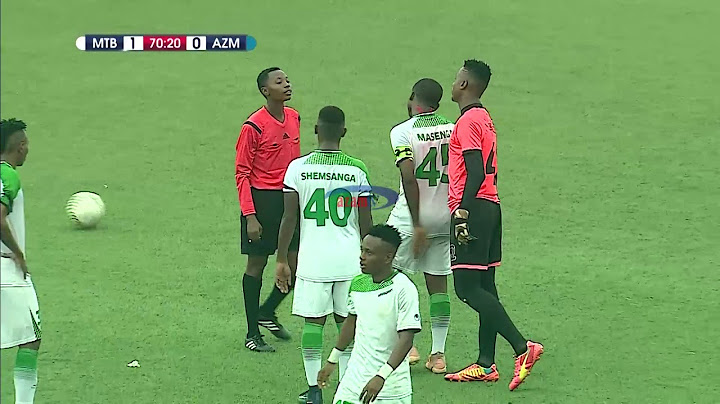 MAGOLI: MTIBWA SUGAR U20 1-1 AZAM FC U20 (U20 PREMIER LEAGUE - 17/6/2019)