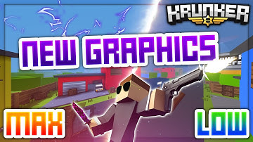 New Krunker Settings! | MAX vs LOW Graphics - Side by Side Comparison