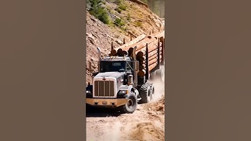 When the Load Is Heavy but the Truck Is Stronger! #truck #shorts #viral #caminhão #shortsfeed