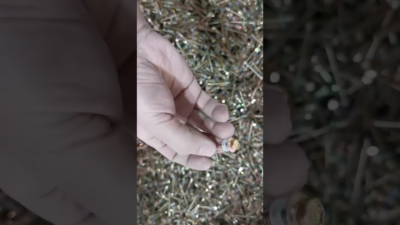 YZP SDS , self drilling screws with EPDM washer , galvanized, zinc plated 