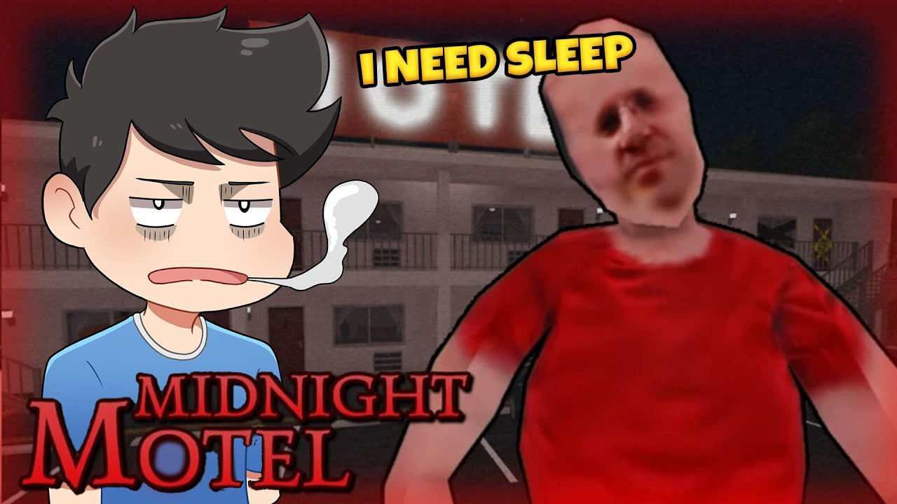 I Tried To Sleep at Midnight Motel in Roblox