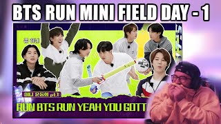 Run BTS! 2023 Special Episode - Mini Field Day part 1 | Reaction