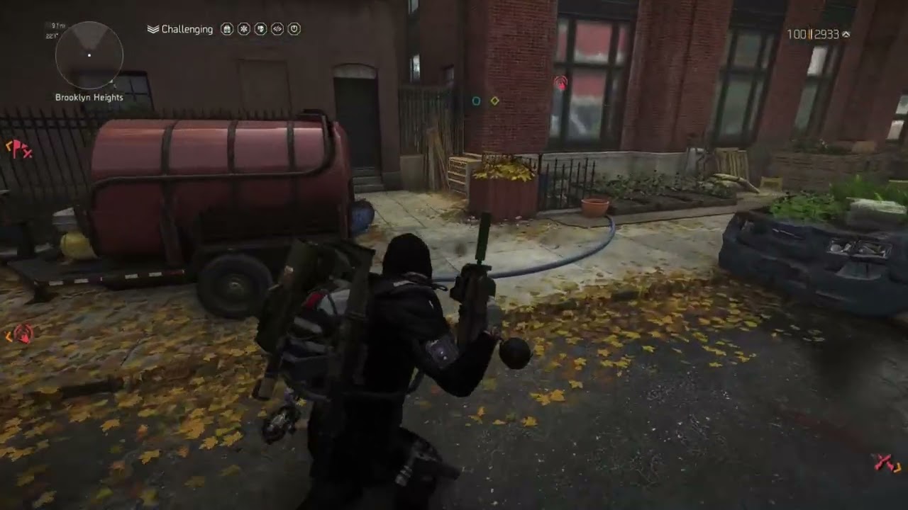 The Division 2 Merry Hunter Mask ( Romana )