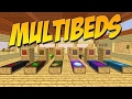 ОБЗОР МОДА MultiBeds на Minecraft 1.8+  256 различных кроватей