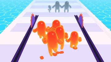 Join Blob Clash 3D - All Levels Gameplay (Level 1-4)