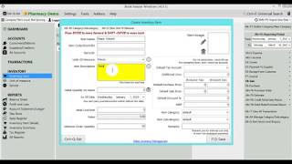 Pharmacy Software Accounting & Inventory Software screenshot 1