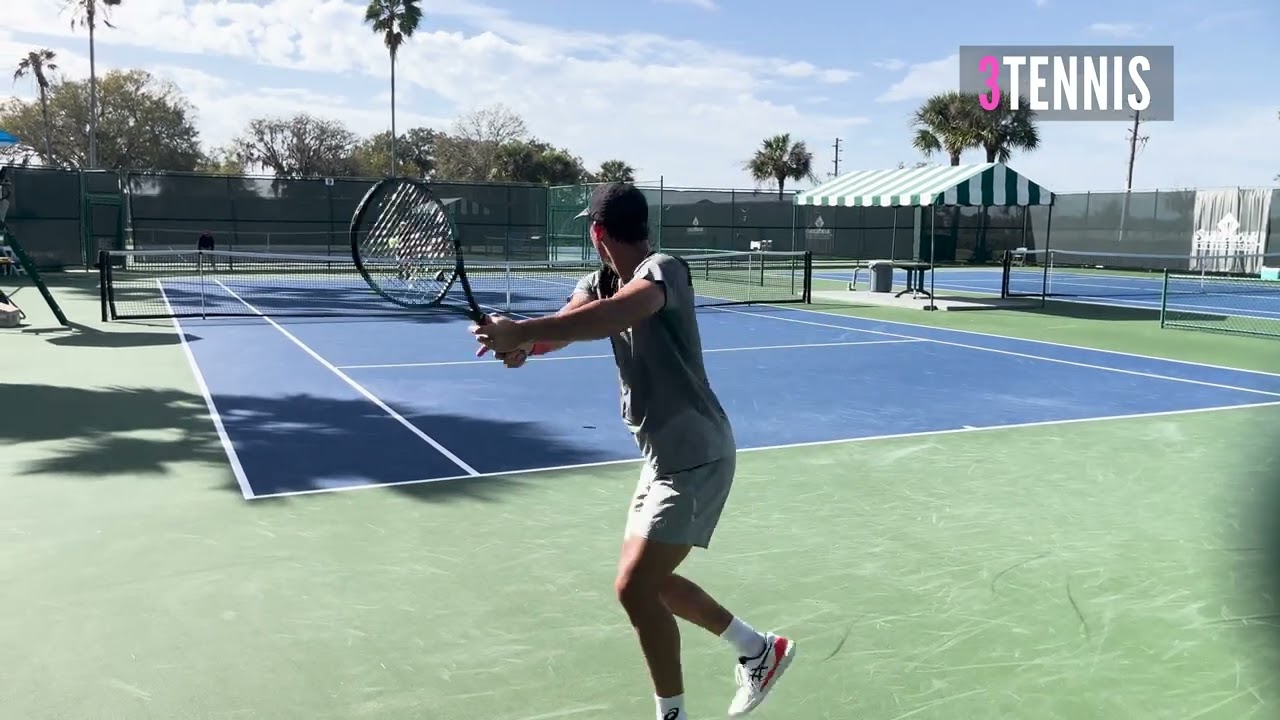 Nick Chappell (USA) vs. Andres Andrade (ECU) | 2024 M25 Wesley Chapel, Florida