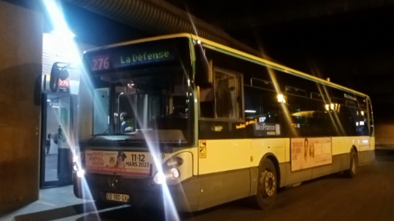 SOUND 🔊 BUS 276 RATP - Citelis Line ( Bi-mode ) N°3009 [ FREINAGE DE VENTILATION 💨❤ ]