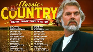 Kenny Rogers, Don Williams, George Strait, Alan Jackson  Classic Country Music Full Album