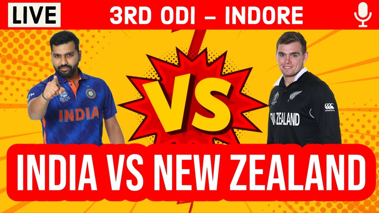 India vs New Zealand 3rd ODI Live | IND vs NZ 3rd ODI Live Scores ...