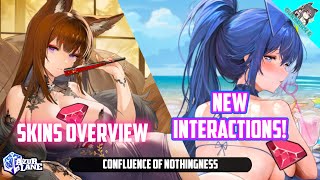 [Azur Lane] EXQUISITE PARTY DRESS Skins & UPDATED L2D NJ Interactions! ✠Confluence of Nothingness✠