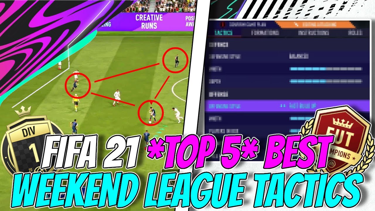 FIFA 21 TOP 5 MOST *META* WEEKEND LEAGUE FORMATIONS FOR ALL PLAYSTYLES