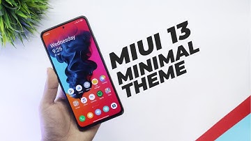 Miui 12.5/Miui 13 Theme - Minimal New Theme | New System UI & Lockscreen