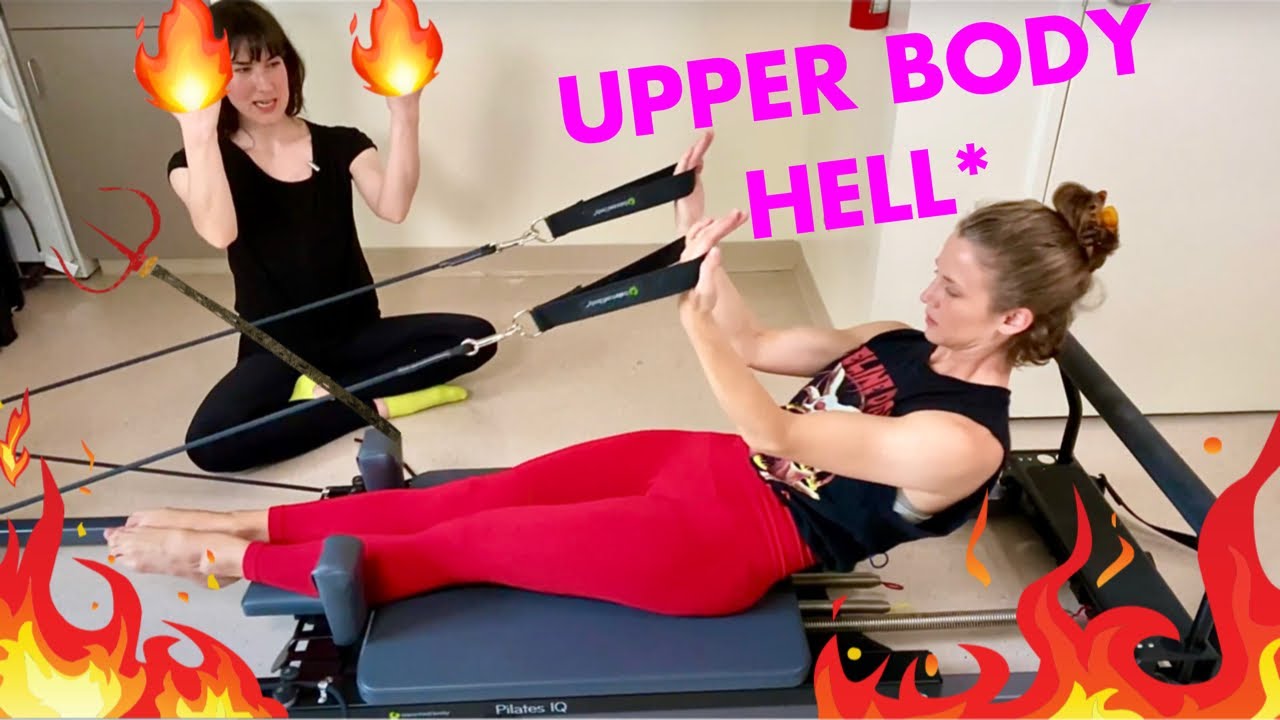 “Upper Body Hell” Pilates Reformer Workout | 20 Minute | Arms & Back | Metro IQ Reformer
