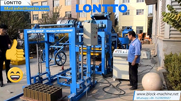 4-25C Hollow Block Machine For Sale - Top Manufacturer in China - LONTTO