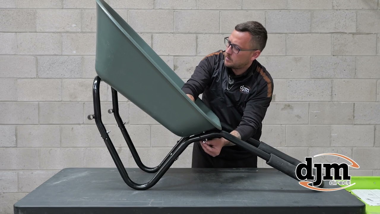 DJM7208 2 Wheeled Wheelbarrow Assembly Instructions