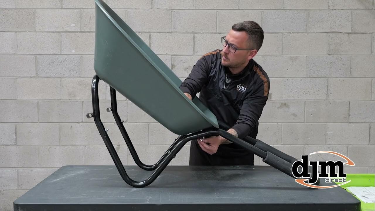 DJM7208 2 Wheeled Wheelbarrow Assembly Instructions YouTube