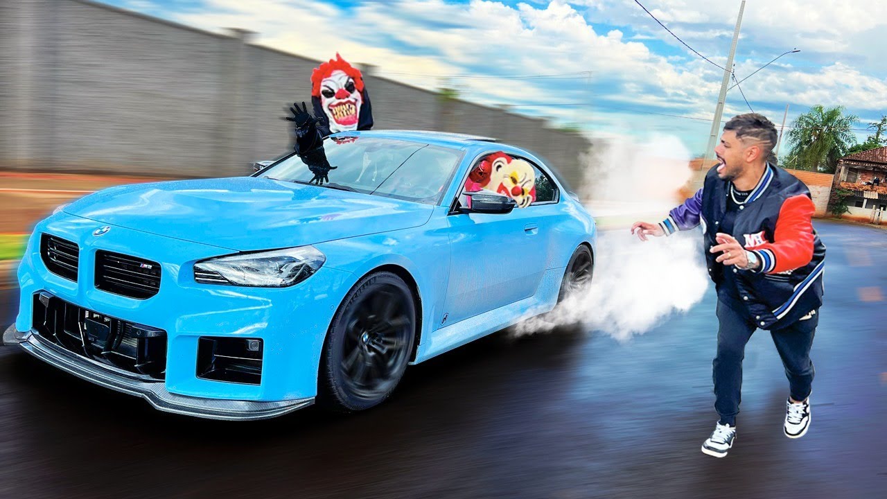 O BONZINHO PEGOU A NOVA BMW DO PAPAI PRA SE VINGAR❗ * Ele pirou por ciúmes *