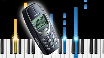 Nokia 3310 Ringtones - Piano Tutorial