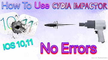 How To Use Cydia Impactor To Sideload Apps-Updated Tutorial(iOS 11 Supported)