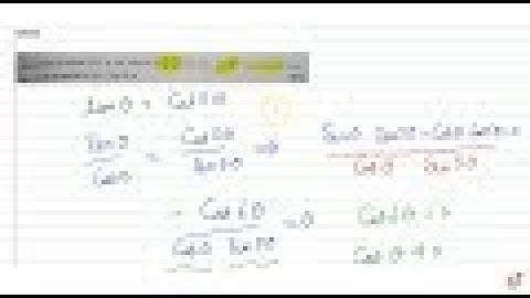 JEE MAINS 2018 The number of values of `theta` in the interval `(-pi/2,pi/2)` such that `theta !...