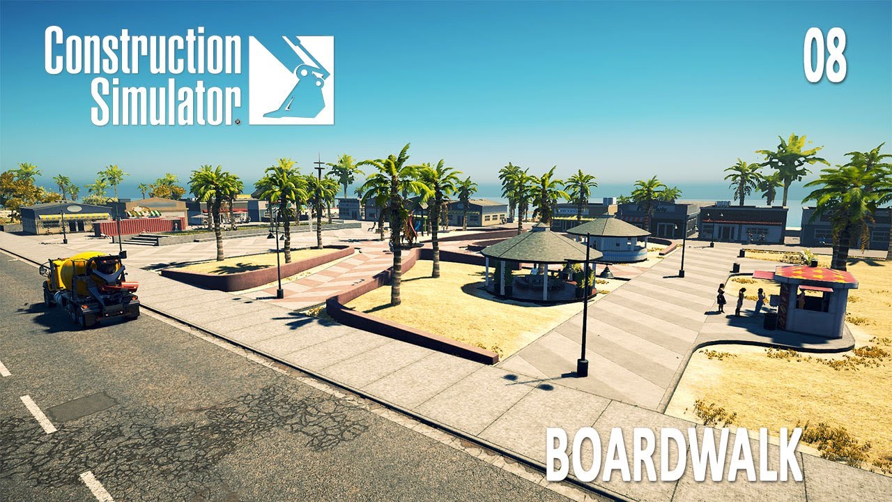 Construction Simulator (2022) Maritime Tourism Boardwalk Episode