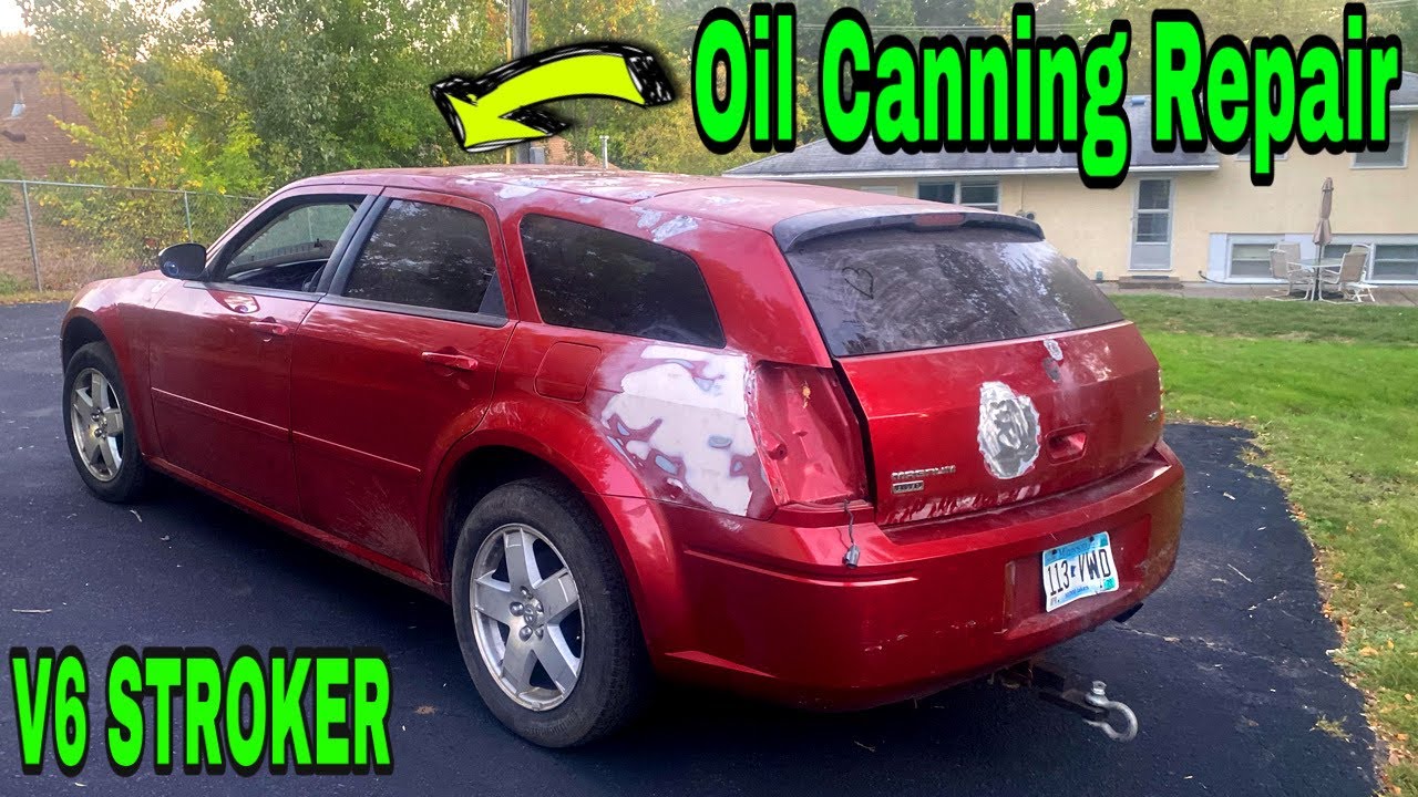 Roof Oil Canning Repair on the 3.5L V6 