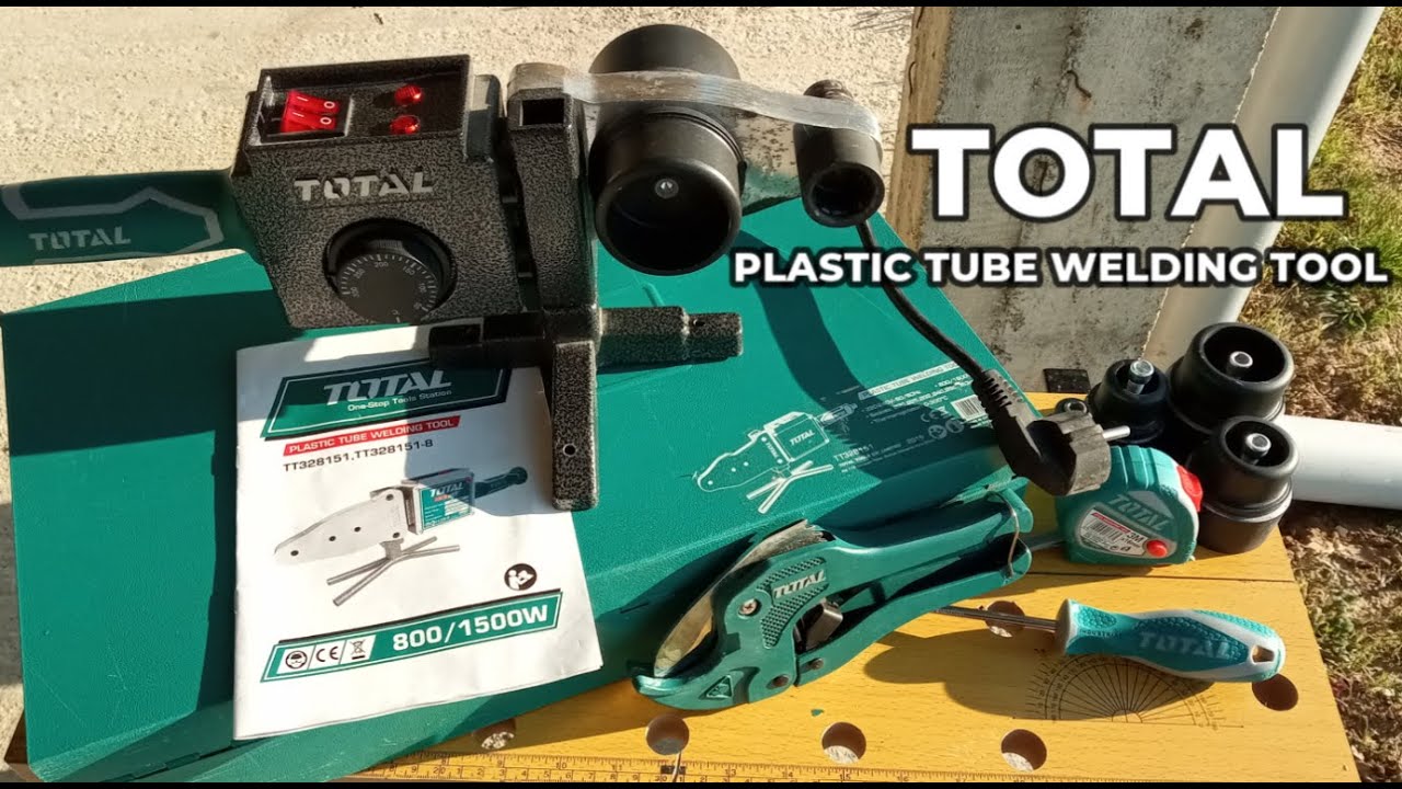 PLASTIC TUBE WELDING TOOL [ TOTAL ] YouTube