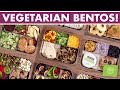 VEGETARIAN Bento Box Lunches - Compilation video!