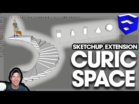 Curic Spaceを使用してSketchUpでオブジェクトをすばやく配置します！