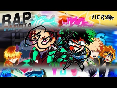 TRIO CAZADEMONIOS VS TRIO CLASE A RAP (COVER PANDIA RAP) - VIC RX FT VARIOS CRACKS