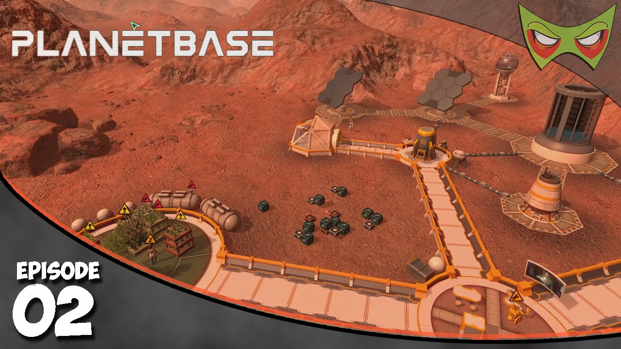 Planetbase O2 PlanetBase - Ep 2 - Crafting Issues! - Let's Play - Gameplay - YouTube